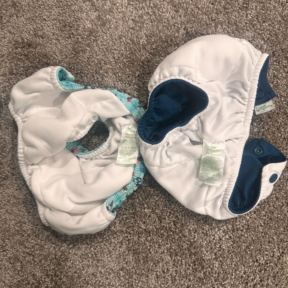Green sprouts Reusable swim diaper size 12 month - Picture 4 of 4